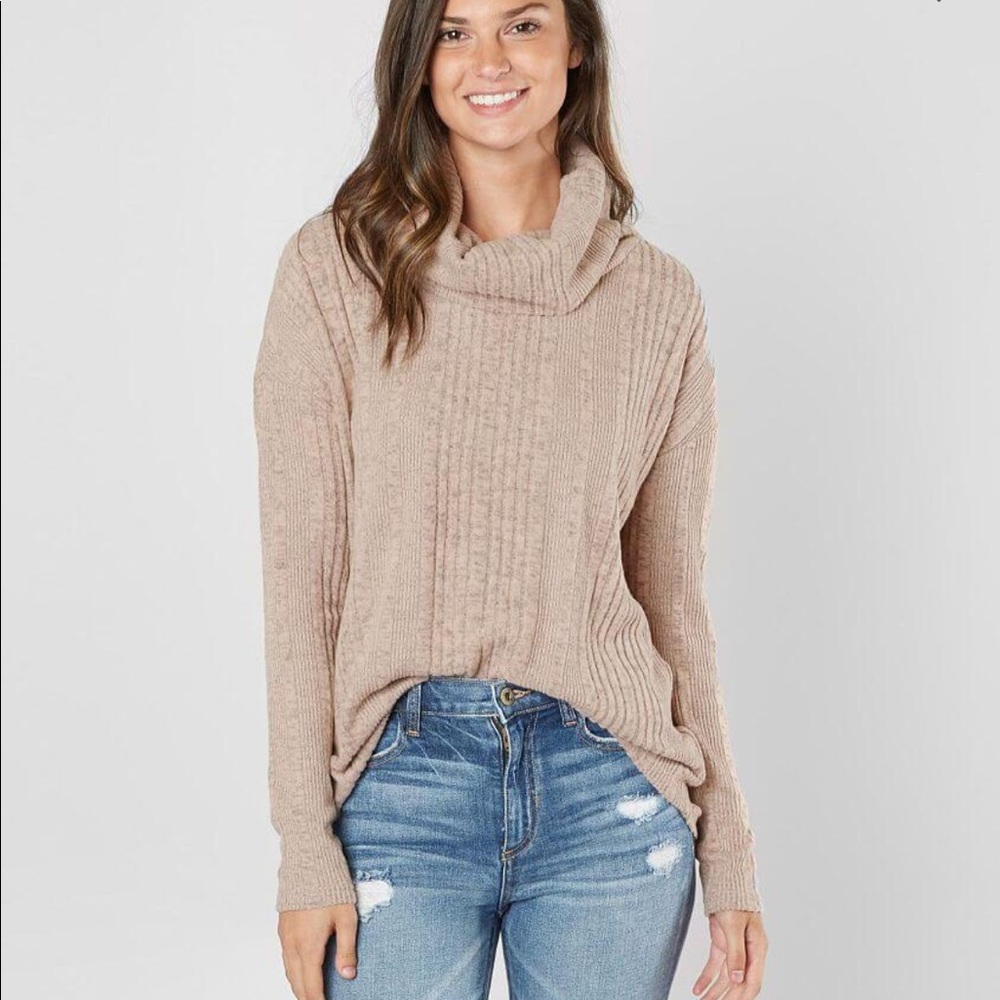 Miss Me Cowl Neck Sweater